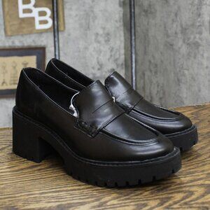 Universal Thread Black Chunky Platform Loafers